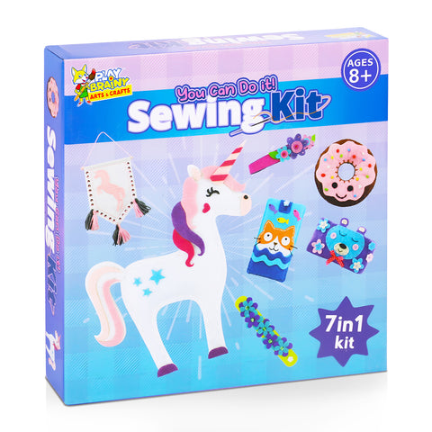 7 in 1 Sewing Kits for Kids 8-12