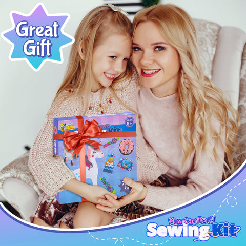 7 in 1 Sewing Kits for Kids 8-12