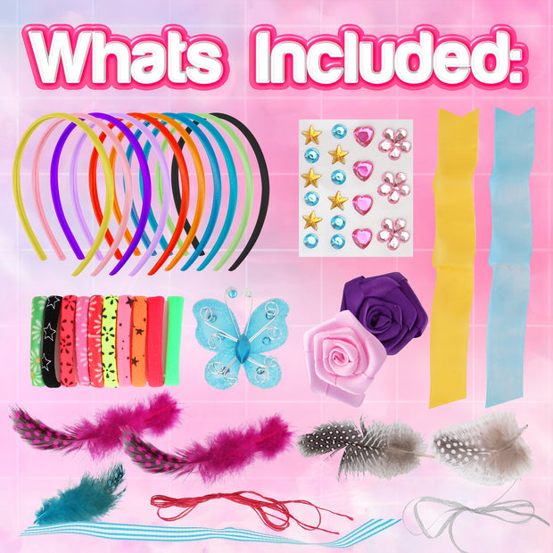 Rainbow Headband DIY Kit for Kids