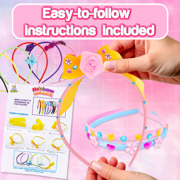 Rainbow Headband DIY Kit for Kids