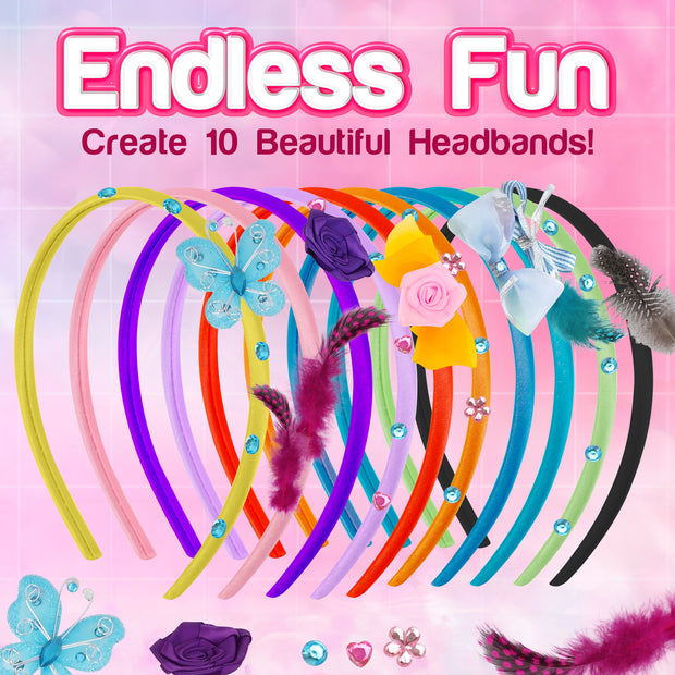 Rainbow Headband DIY Kit for Kids