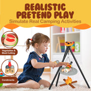 PLAY BRAINY 45-Piece BBQ Toy Set for Kids
