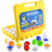 Play Brainy Montessori Alphabet Matching Eggs, 26 Pc.